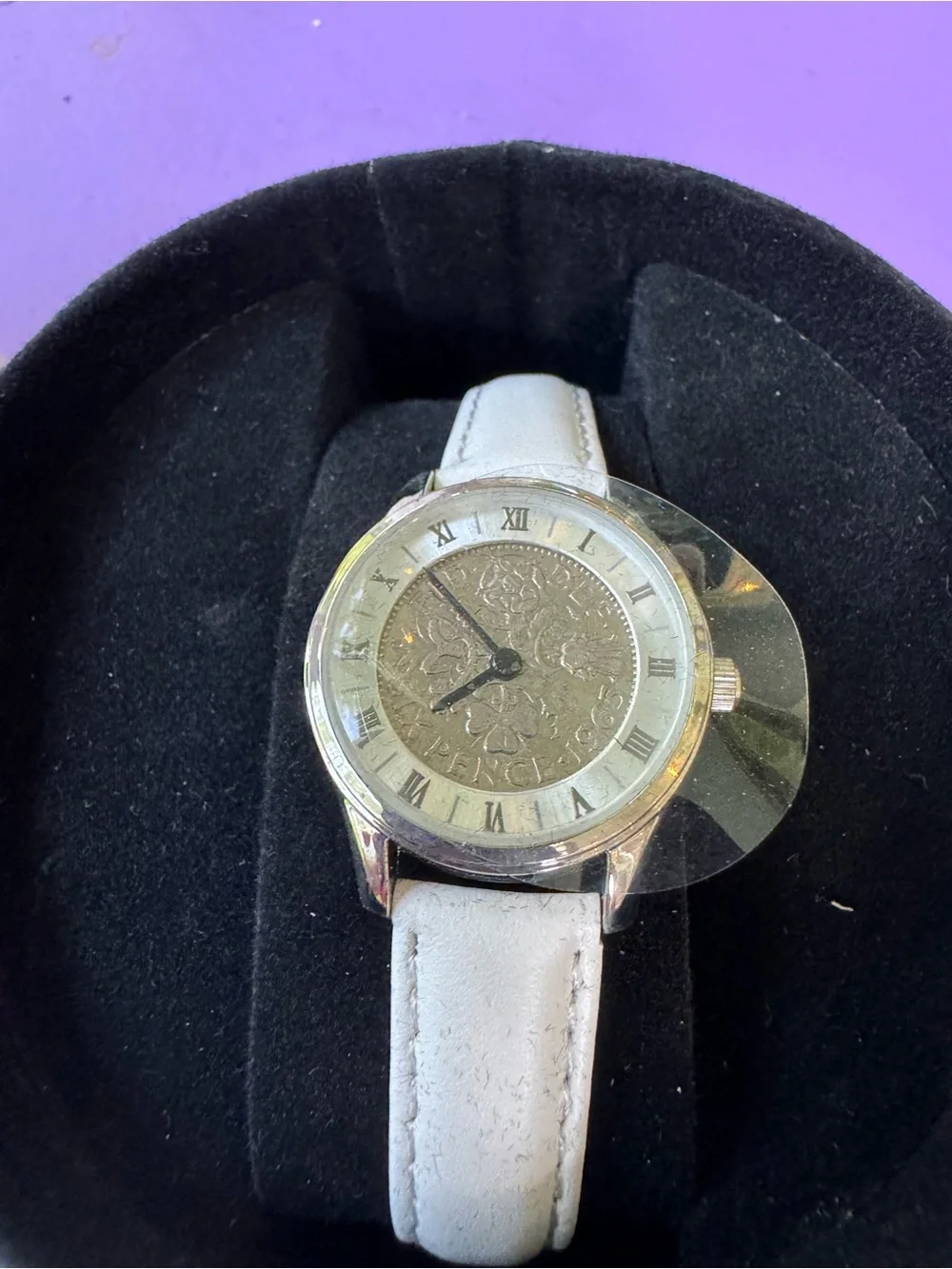 Sixpence watch - perfect gift for a bride